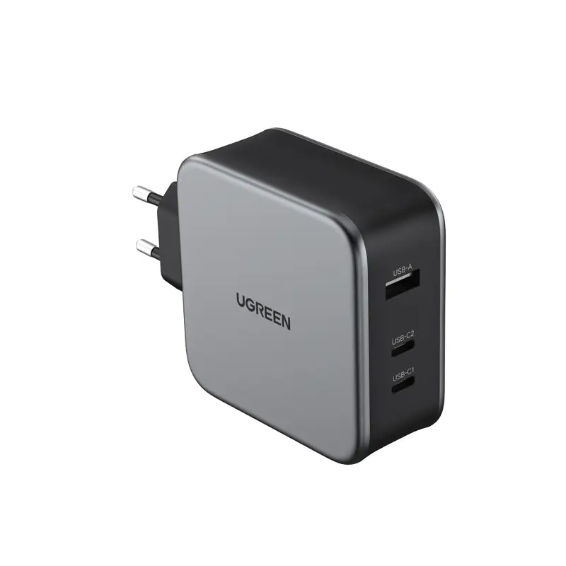  מטען קיר טעינה מהירה בחיבור כפול USB-C וחיבור USB-A CD289 