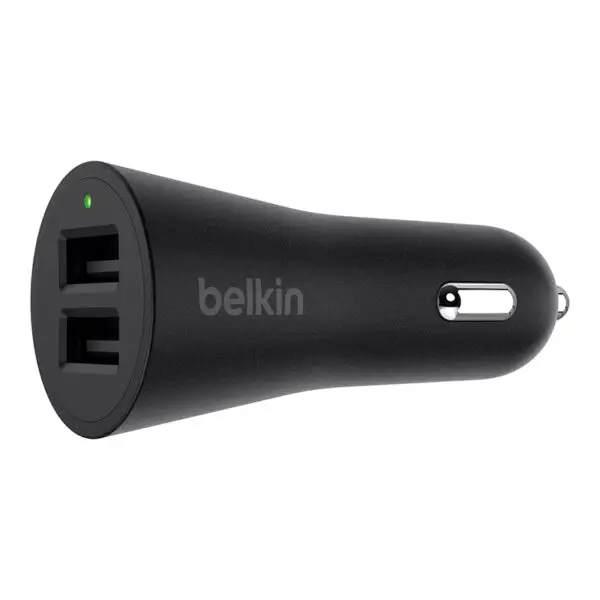  מטען לרכב עם שני שקעי USB F8M930 