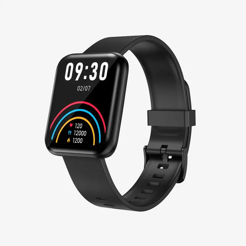  שעון חכם ספורטיבי 1.69″ Lenovo E1 Max עם מד דופק, מד לחץ דם והתראות לנייד – עמיד למים וסוללה ל-10 ימים 