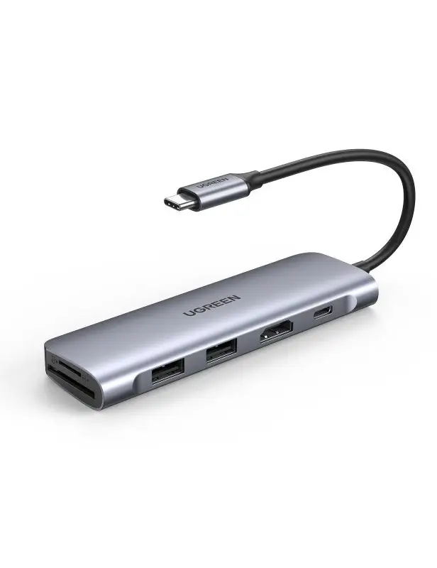  מתאם Type-C 100PD W 6 ב-1 4K UHD cm195 