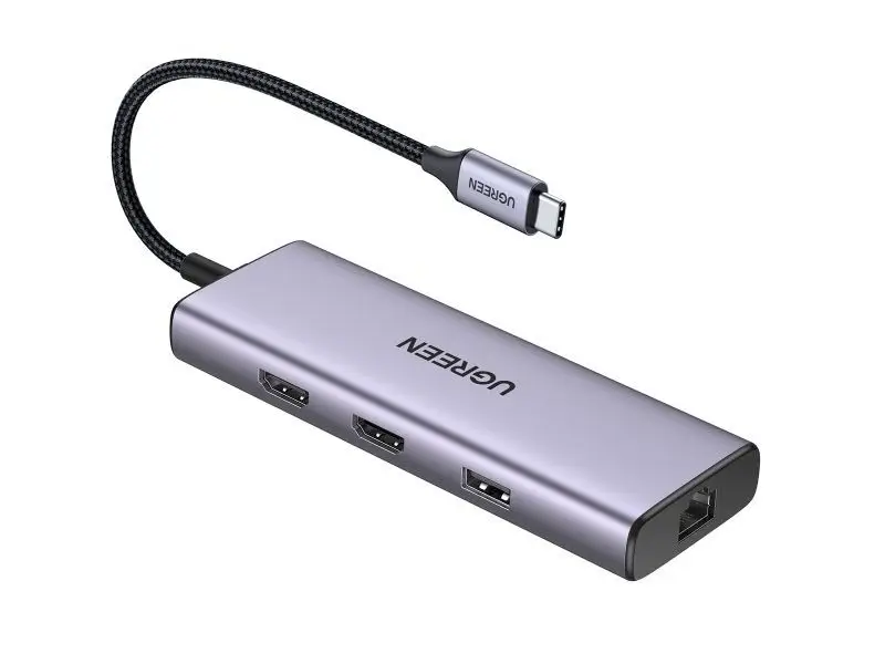  מפצל USB-C עם 8 חיבורים CM490 