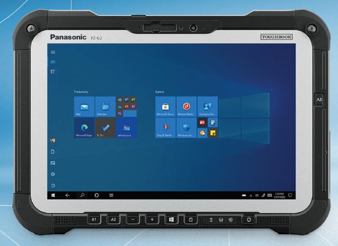  טאבלט פנסוניק FZ-G2-8GB-LTE מוקשח 10" מוקשח