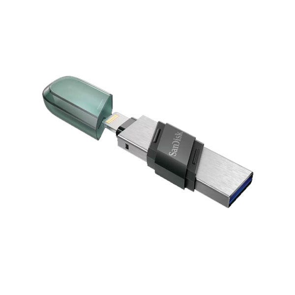  זיכרון נייד iXpand Flash Drive Flip בנפח 64GB מבית Sandisk דגם SDIX90N-064G-GN6NN 