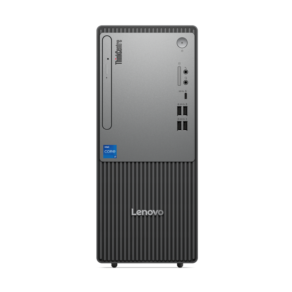 מחשב נייח LENOVO neo 50t G5 I7-14700 | 16GB | 512GB | Win11Pro | 3Y 12UD001WIV 