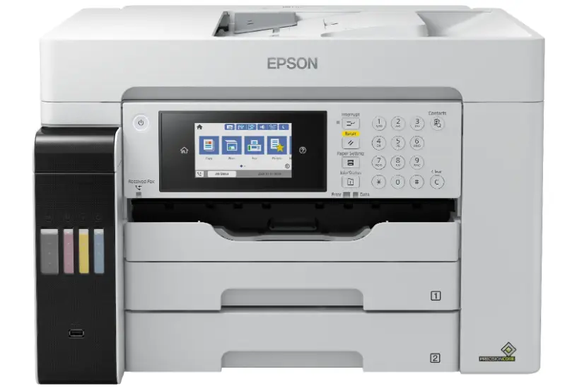 מדפסת ‏הזרקת דיו ‏משולבת Epson EcoTank Pro L15180 אפסון 