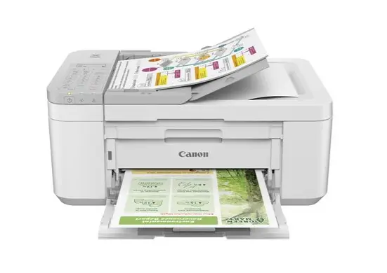 מדפסת הזרקת דיו משולבת CANON TR4756I - צבע לבן