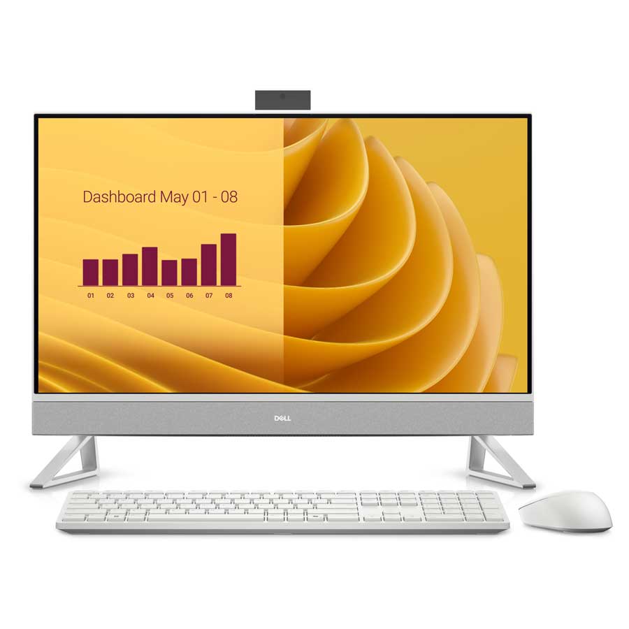  Dell 27 All-in-One EC27250 AIO 27.0 FHD TOUCH /Core 7-150U/32GB/1TRSSD/Intel Graphics/WIFI/W11Pro/3 