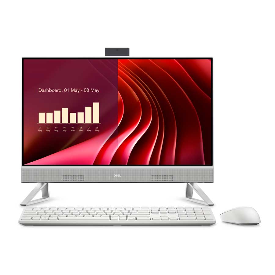  Dell 24 All-in-One EC24250 AIO 23.8 FHD Touch /Core 7-150U/16GB/1TB/Intel Graphics/WIFI/W11Pro/3YOS 