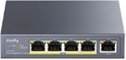 מתג CUDY 5-Port Gigabit PoE Switch 36w GS105P 