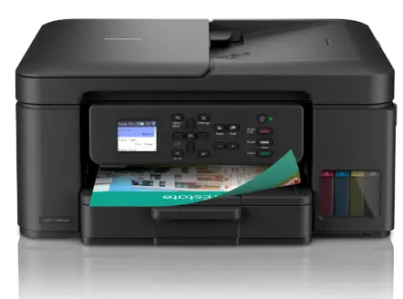 מדפסת דיו משולבת  אלחוטית 3 ב-1 BROTHER DCP T780DW (ללא פקס)
