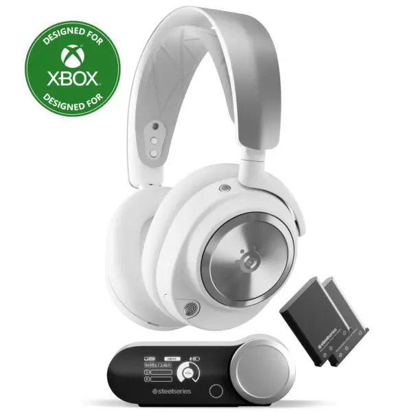  אוזניות גיימינג אלחוטיות Steelseries ARCTIS NOVA PRO Xbox עם מיקרופון Arctis Nova Pro WL Xbox White 