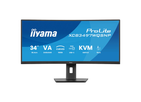 מסך מחשב iiYAMA ProLite XCB3497WQSNP-B1 UWQHD 