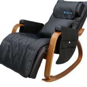 כורסת עיסוי נדנדה MC-7087 Supreme Black שחור 