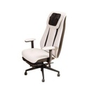  כיסא מנהלים עם עיסוי Q8 Ultimate Comfort – נוחות ופינוק בלחיצת כפתור – לבן 