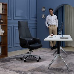  בוס נוחות Q7 כיסא משרד עיסוי (שחור) 