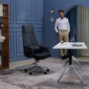  בוס נוחות Q7 כיסא משרד עיסוי (שחור) 