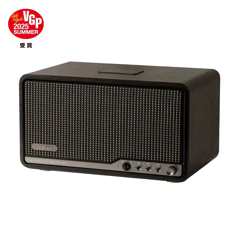 רמקול Edifier S300 Tabletop Wireless Speaker Black Walnut EDF100092bw 