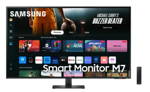 מסך מחשב Samsung M7 S43DM702UM 4K סמסונג 