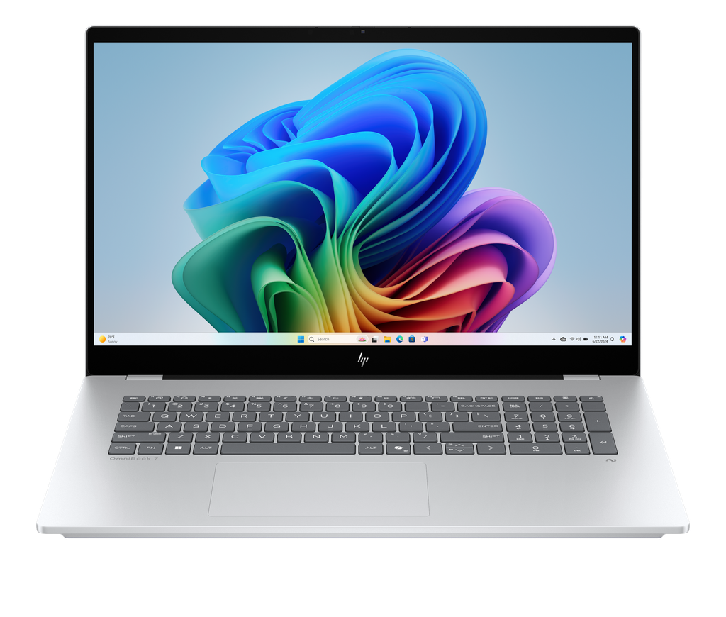 מחשב נייד HP OmniBook 7 AI 17-dc0000nj U5-226V 40N|16GB|512GB|17.3|W11|3Y C9GM7EA 