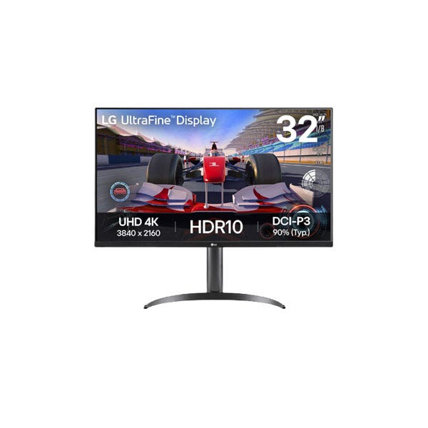  מסך מחשב ''32 UltraFine 4K VA תוצרת LG דגם: 32UR550K-B 