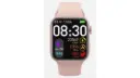 שעון חכם מרובע Z86 PRO MAX - כולל עברית ו 3 רצועות - צבע ורוד