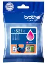 ראש דיו מקורי אדום Brother LC-521M (500 דף) 