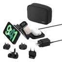  מטען אלחוטי מגנטי 3 ב-1 נייד עם Qi2 15W Belkin BoostCharge Pro Belkin WIZ024hqBK 