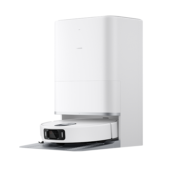  שואב אבק שוטף רובוטי שיאומי דגם Xiaomi Robot Vacuum 5 Pro בצבע לבן 