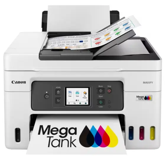 מדפסת הזרקת דיו משולבת Canon MAXIFY GX4040 