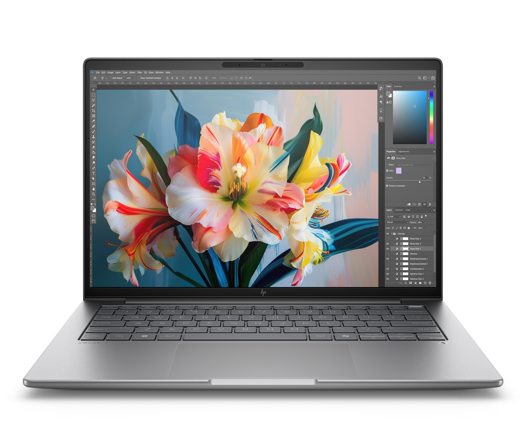 מחשב נייד HP ZBook 8 G1i 14 U7-255H |1TB|16GB|W11p64|RTX 500|5YW A3ZT1ET 