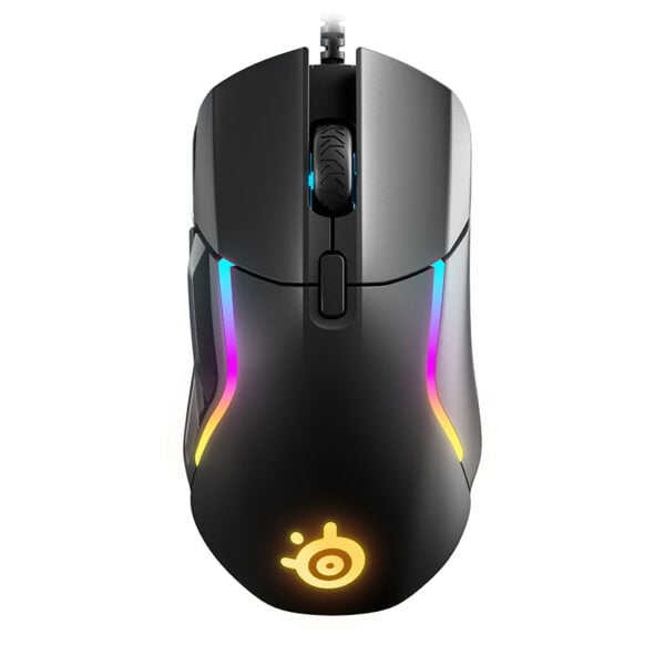  עכבר גיימינג חוטי Steelseries Rival 5 עם 9 כפתורים לתכנות 