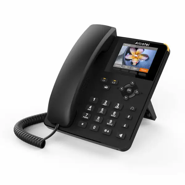  טלפון משרדי VOIP עם תצוגה צבעונית ALCATEL SP2502 