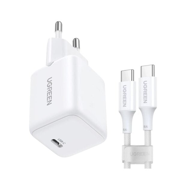  מטען קיר מהיר 30W GaN + כבל 1 מטר USB-C Ugreen UGREEN X513 65013 