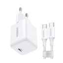  מטען קיר מהיר 30W GaN + כבל 1 מטר USB-C Ugreen UGREEN X513 65013 