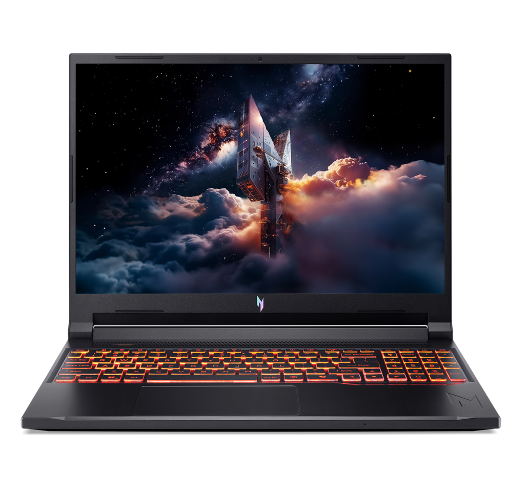 מחשב נייד Acer Nitro V16 AI Ryzen5-240|16|1TB|DOS|1YR NH.U1HEC.003 