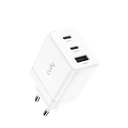  מטען CUDY 3-Port 67W USB-C Charger with EU Plug CH67_EU 