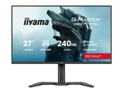  IIYAMA 27" FHD 240HZ 0.4MS IPS GAMING MONITOR 