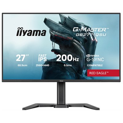  IIYAMA 27" WQHD 200HZ 0.5MS IPS GAMING MONITOR 