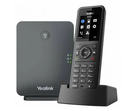 טלפון IP אלחוטי Yealink DECT-SIP W77P 