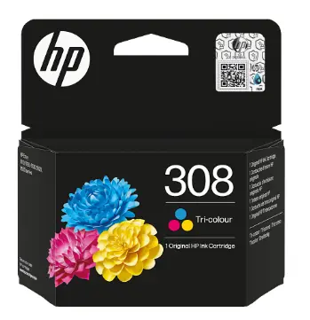 ראש דיו צבעוני מקורי (7FP20UE) HP 308 (120 דף)