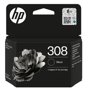 ראש דיו שחור מקורי HP 308 (7FP21UE) (160 דפים)