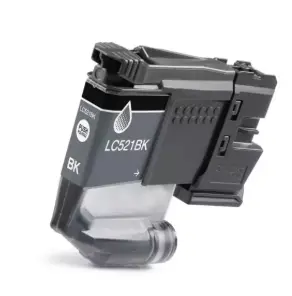 ראש דיו תואם שחור Brother LC-521BK (500 דף)