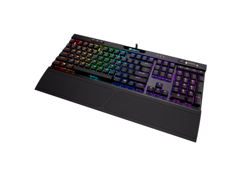  מקלדת גיימינג מכנית CORSAIR K70 RGB RAPIDFIRE MK.2 CHERRY MX LOW PROFILE SPEED 