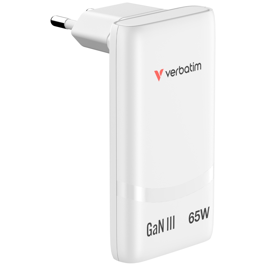  מטען קיר Verbatim Fold 'n' Go GaN Charger 