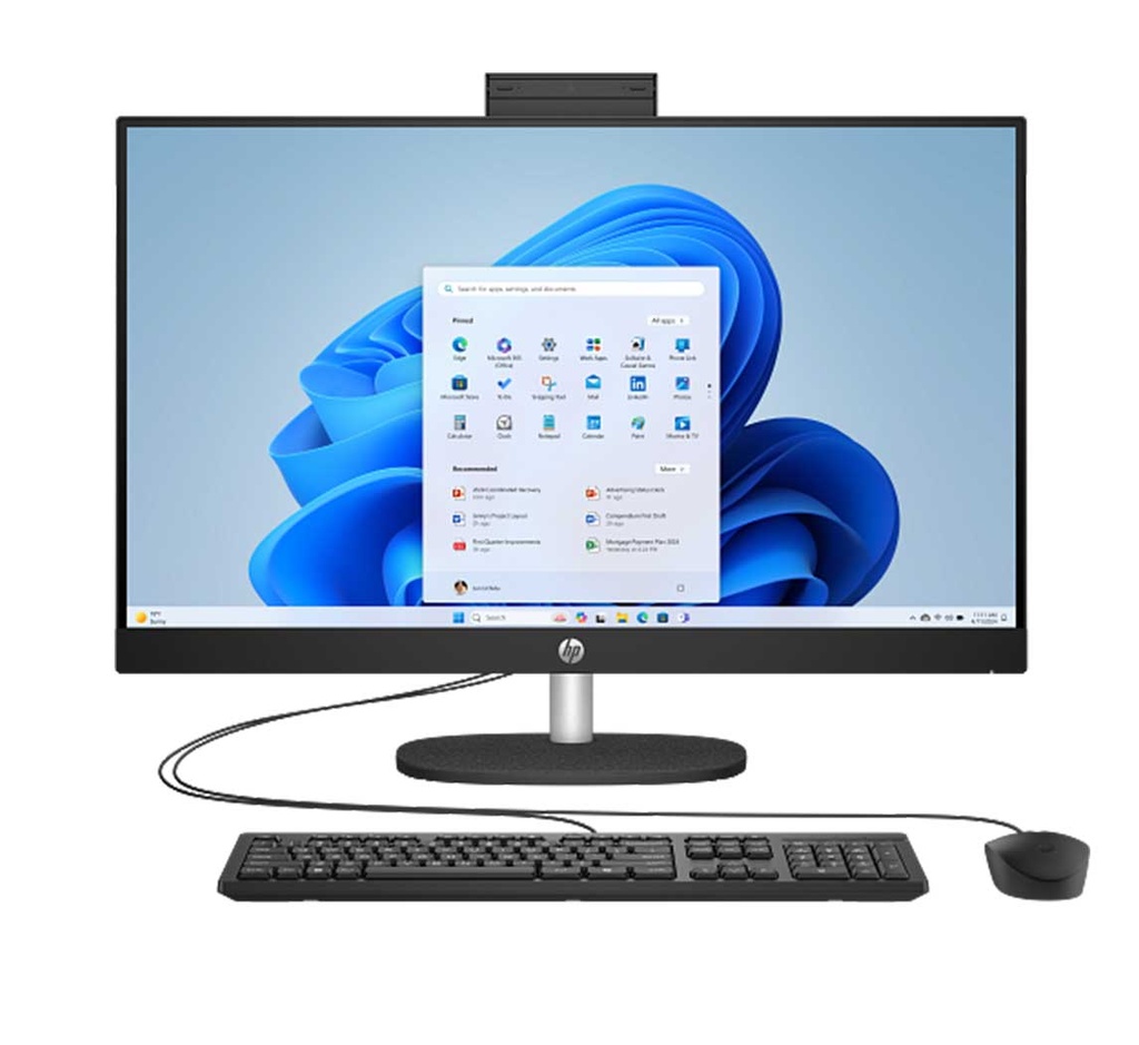  HP AIO 27" 27-cr2012nj/Ultra5 225U/16GB (1x16GB) DDR5 /512G NVMe /Windows 11 HOME/White 3yw 