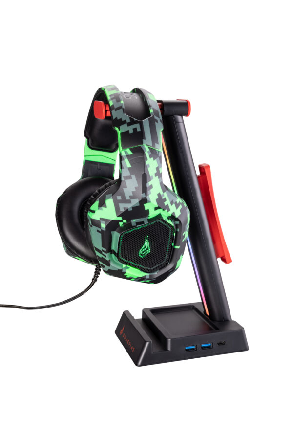 מעמד לאוזניות עם תאורה SUREFIRE N2 DUAL BALANCE GAMING 