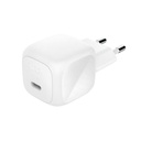  מטען קיר קומפקטי Belkin USB-C 45W טעינה מהירה Belkin WCA013kqWH 