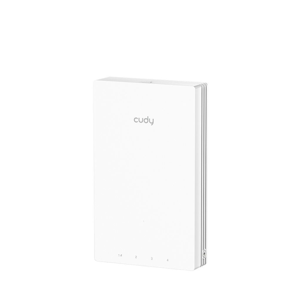 מגדיל טווח CUDY AX3000 Gigabit Wall-Plate Wi-Fi 6 Access Point