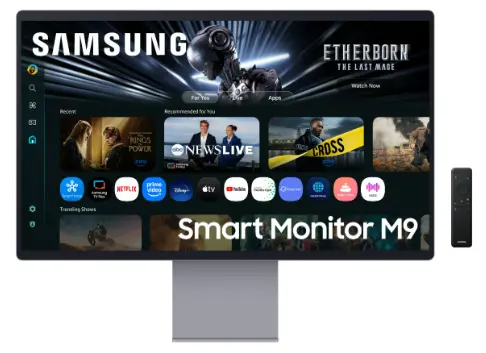 מסך מחשב חכם Samsung Vision AI M9 S32FM900SM OLED UHD 31.5 