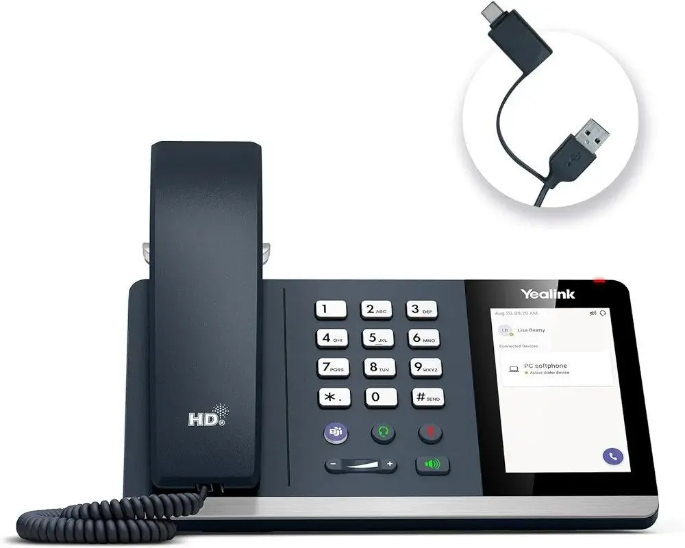 טלפון Yealink USB Phone  MP50 